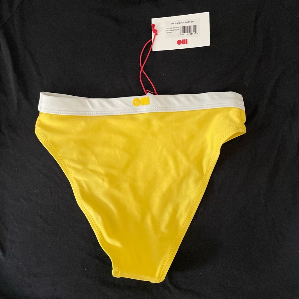 ☀️ Solid & Striped NWT Bikini Bottom - XS Minion Yellow - Candace Bottom - Picture 7 of 9